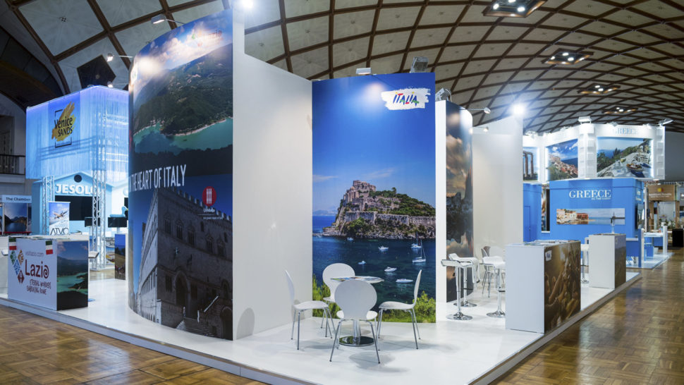 Holiday World 2018, Prague, 120 m2, island exposition